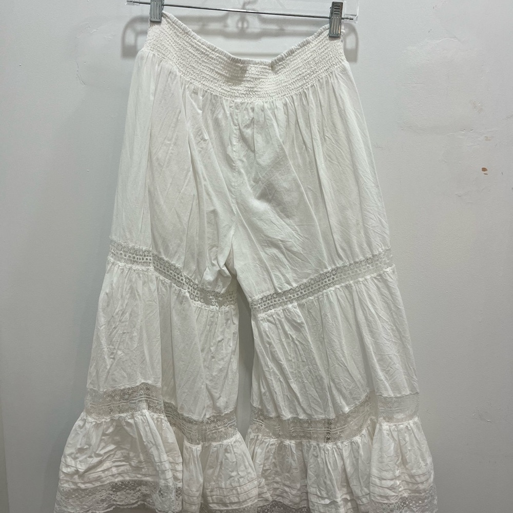 Urban Outfitters White Wide Leg Pants